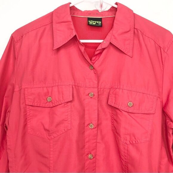 Köppen Coral Quick Dry Button Up Long Sleeve Bug Repellent Shirt - Picture 5 of 15